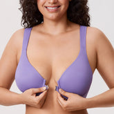 Ultra Thin Seamless Back-shaping Bra For Chubby Girls With Adjustable Undergarments