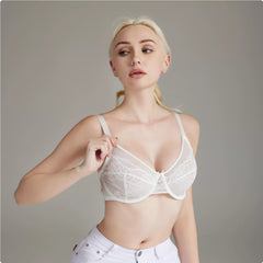 Full Coverage Plus-size Lingerie Lace Bra