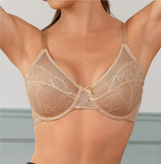 Full Coverage Plus-size Lingerie Lace Bra