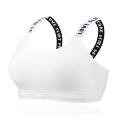 Back Sling Cross Wrap Chest Student Sports Allmatch English Letter